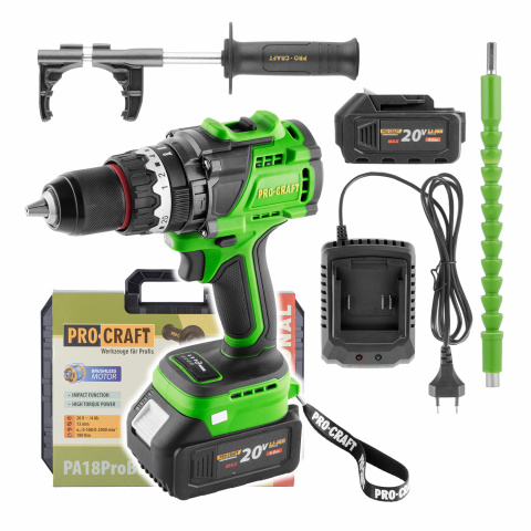 Aku šroubovák Procraft PA18ProBL-1B-C | PA18ProBL-1B-C